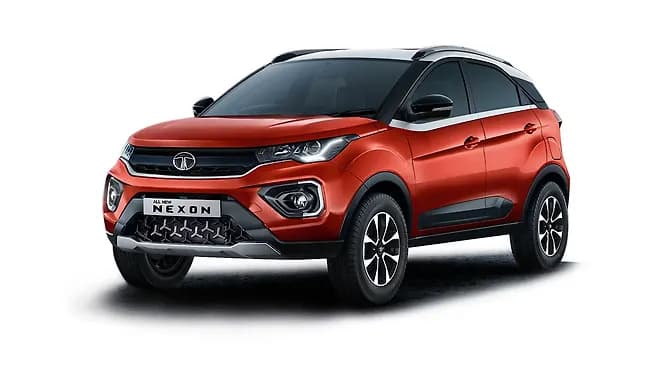 Tata Nexon [2020-2023] in Flame Red | Hooter