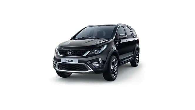 Tata Hexa [2017-2019] in Sky Grey | Hooter