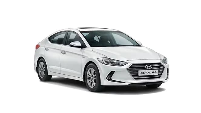 Hyundai Elantra [2016-2019] in Polar White | Hooter
