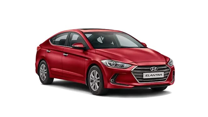 Hyundai Elantra [2016-2019] in Fiery Red | Hooter