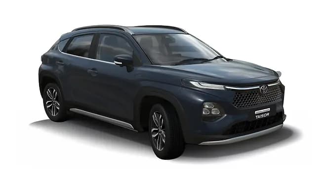 Toyota Urban Cruiser Taisor in Bluish Black | Hooter
