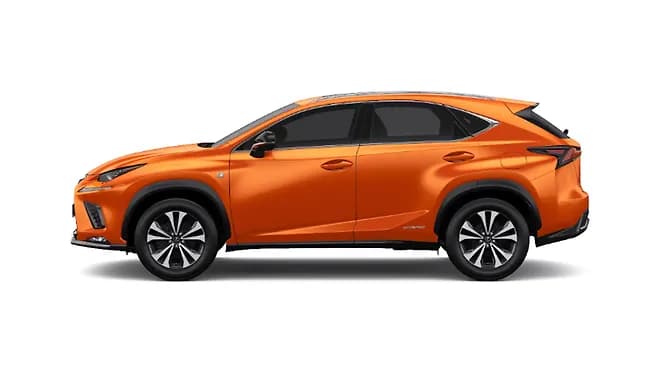 Lava Orange Crystal Shine