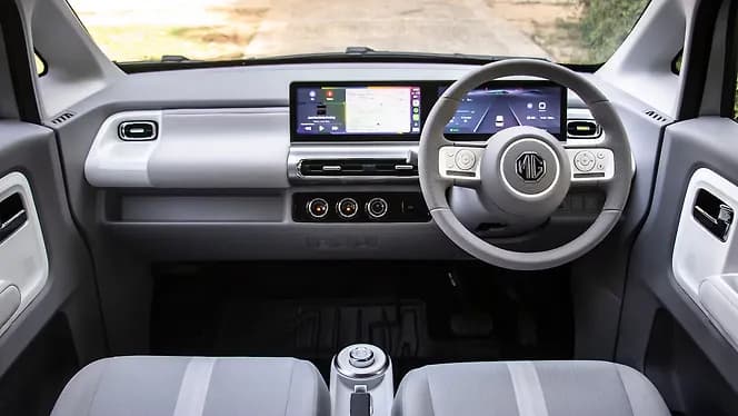 MG Comet EV Dashboard | Hooter