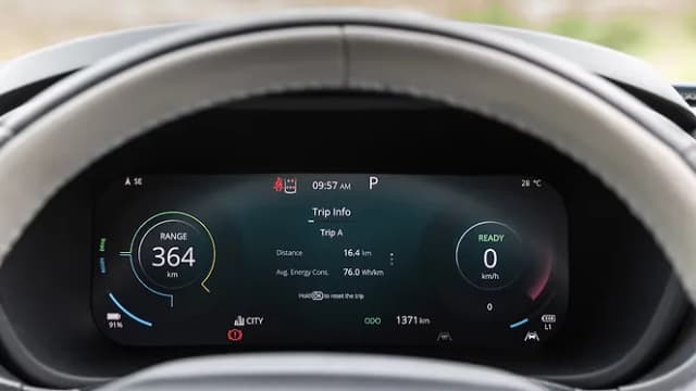 Tata Curvv EV Instrument Cluster Instrument Cluster