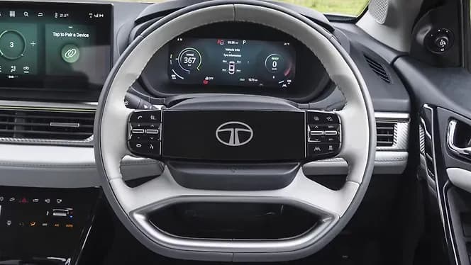 Tata Curvv EV Steering Wheel Steering Wheel | Hooter