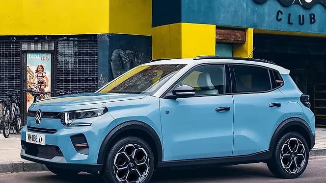 Citroen eC3 facelift Left Side View | Hooter