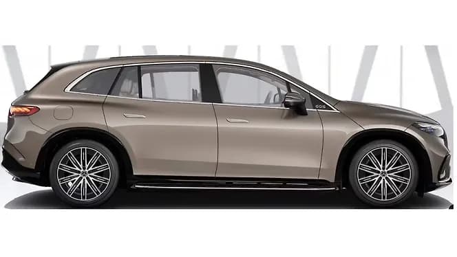 Mercedes-Benz EQS SUV Right Side View | Hooter