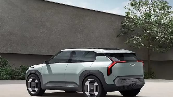 Kia EV3 Left Rear Three Quarter | Hooter