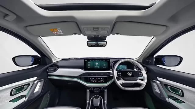 Tata Harrier EV Dashboard