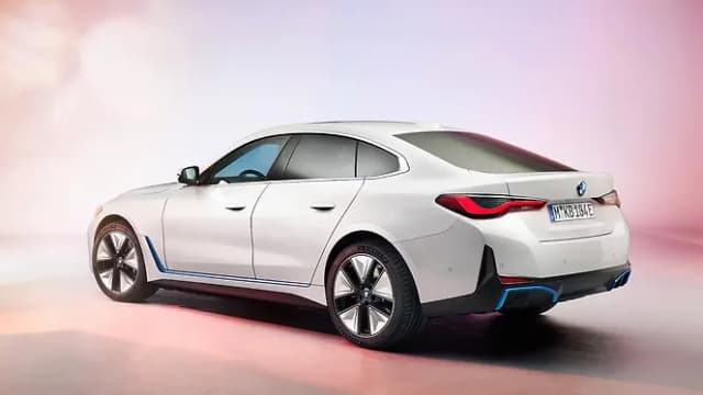 BMW i4 Left Rear Three Quarter