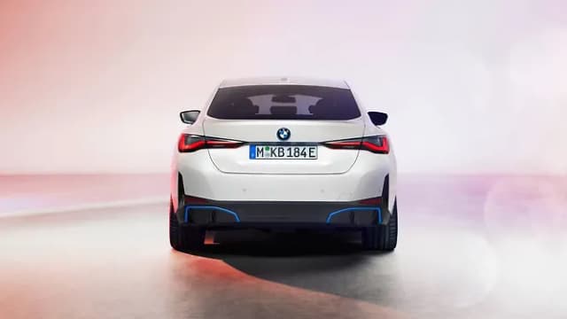 BMW i4 Rear View