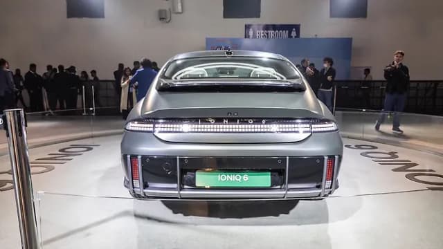 Hyundai Ioniq 6 Rear View | Hooter