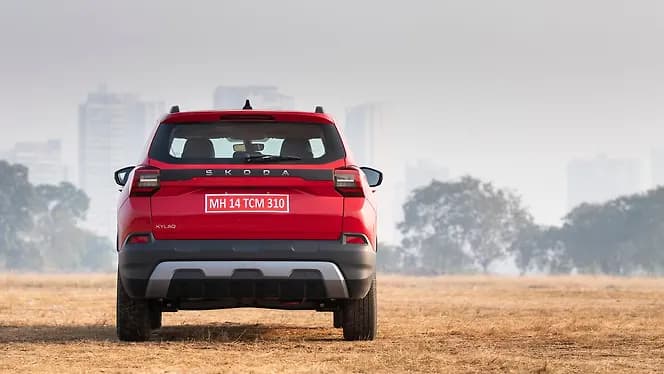 Skoda Kylaq Rear View | Hooter