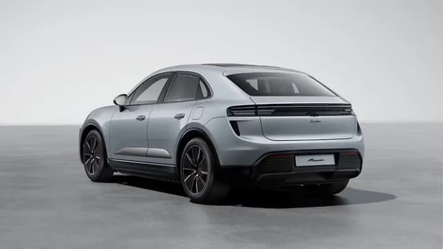 Porsche Macan Turbo EV Rear View