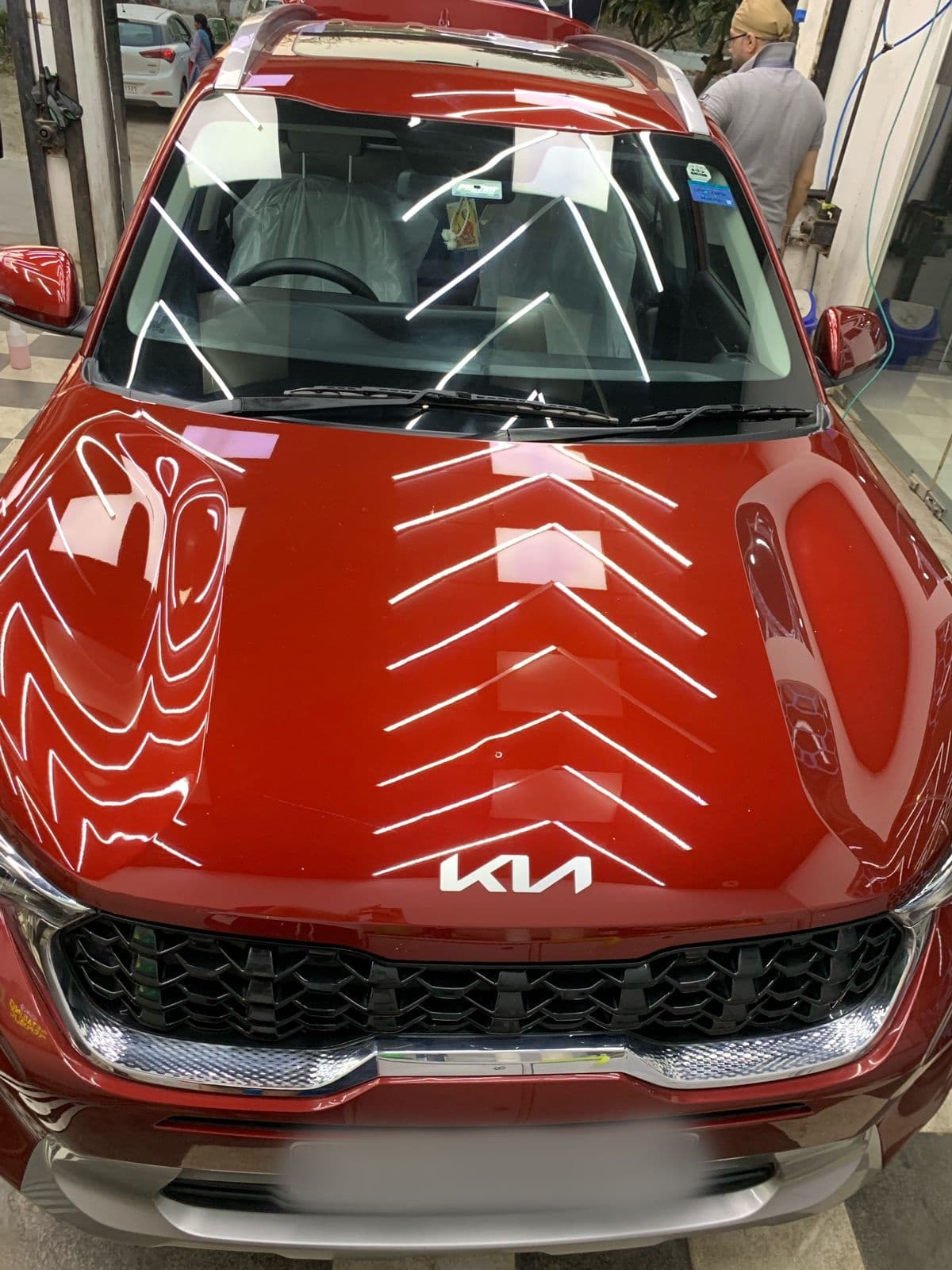 Kia SONET G1.0T IMT HTX 2021 exterior | Hooter