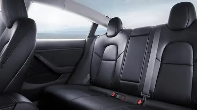 Tesla Model 3 Rear Seats