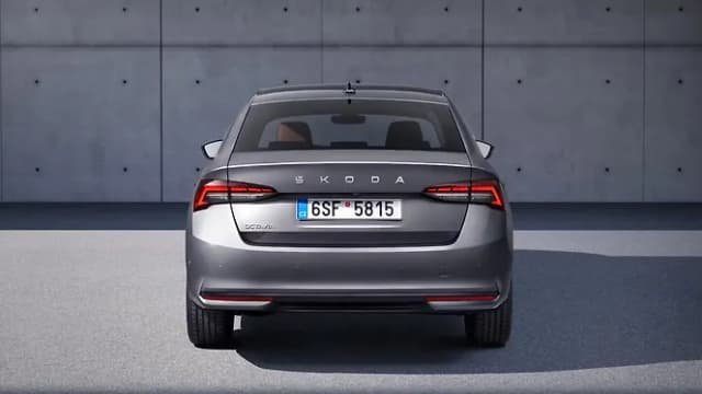 Skoda Octavia facelift Rear View