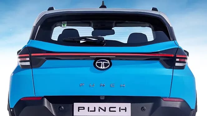 Tata Punch Rear View | Hooter