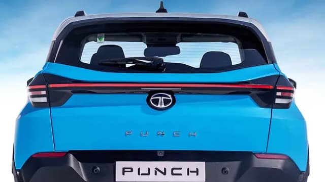 Tata Punch Rear View