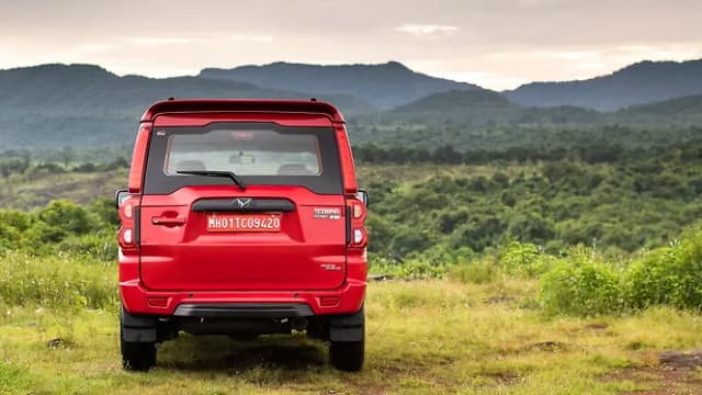 Mahindra Scorpio Rear View