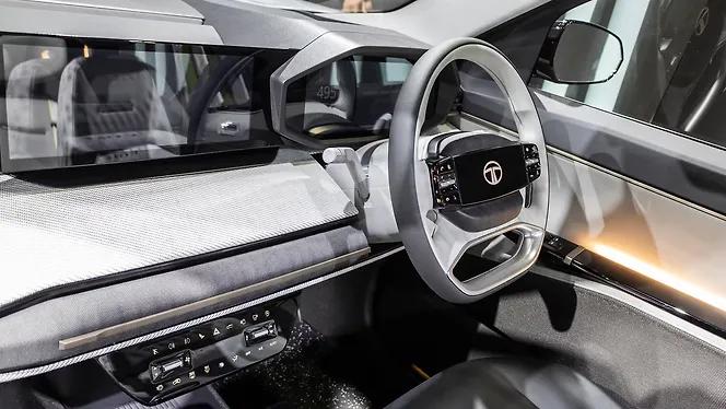 Tata Sierra EV Dashboard