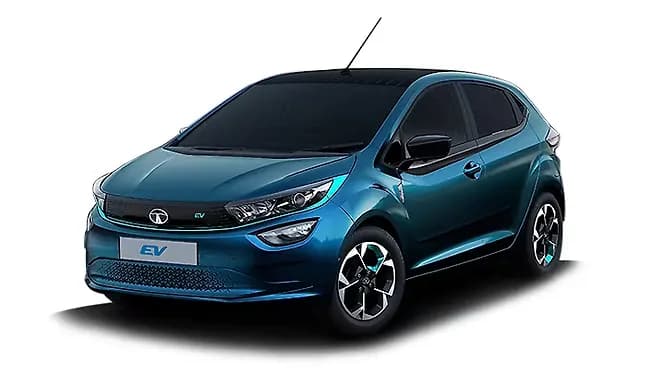 Tata Altroz EV Left Side View | Hooter