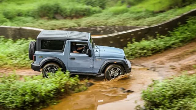 Mahindra Thar Right Side View