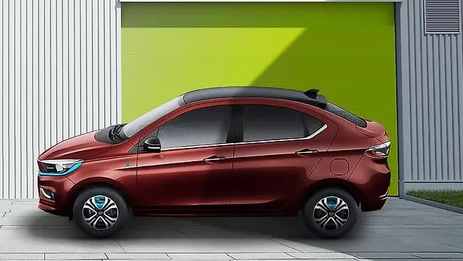 Tata Tigor EV Left Side View | Hooter