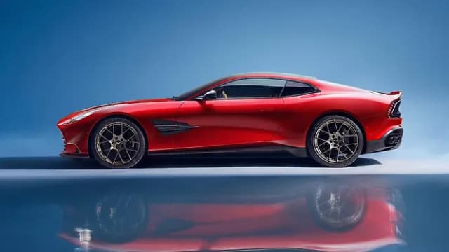 Aston Martin Vanquish Left Side View