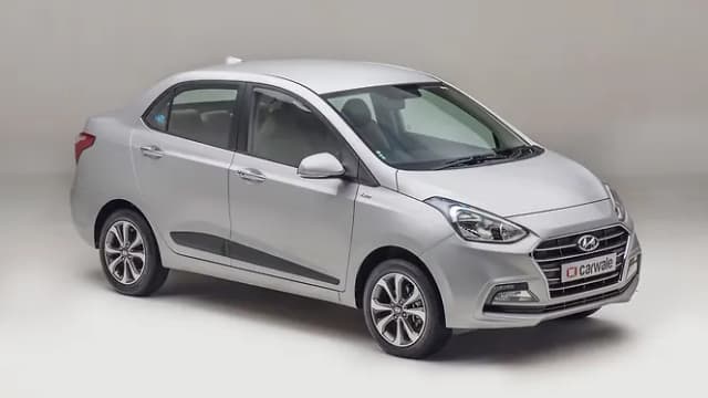 Hyundai Xcent Right Front Three Quarter