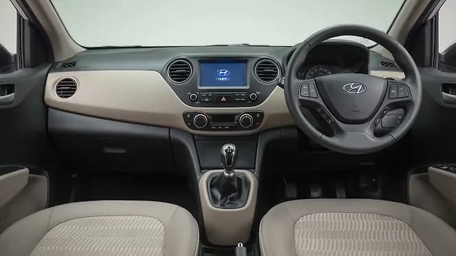 Hyundai Xcent Dashboard