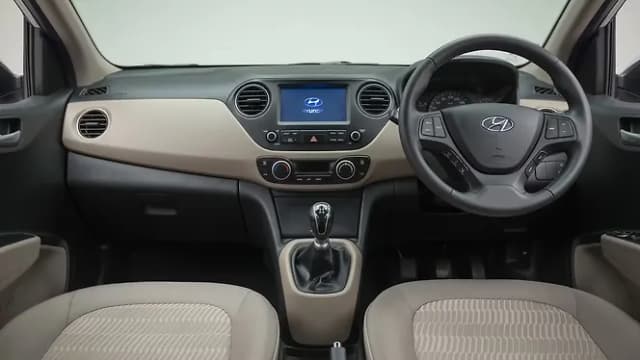 Hyundai Xcent Dashboard