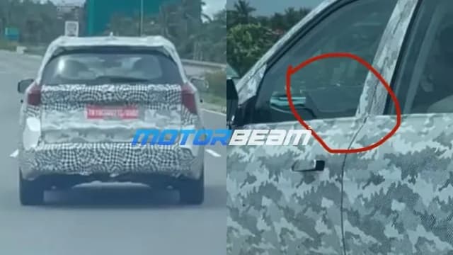 Mahindra XUV700 facelift Dashboard | Hooter