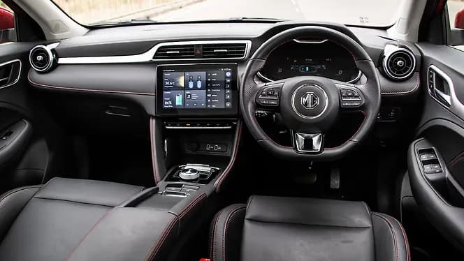 MG ZS EV Dashboard | Hooter
