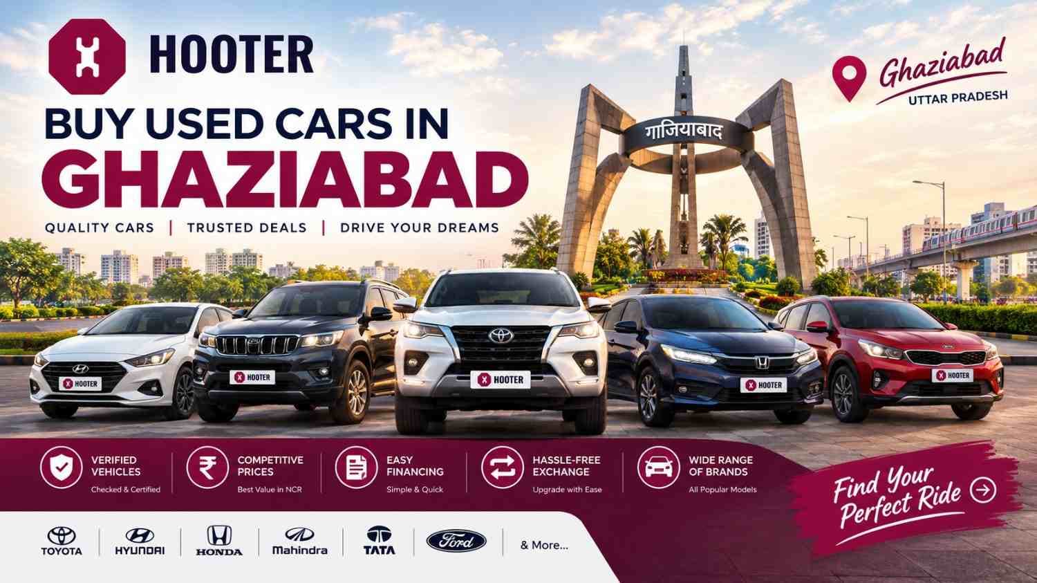 Buy Used Cars in Ghaziabad: 45+ Verified Cars Today | Hooter