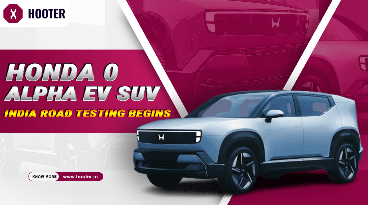 Honda 0 Alpha EV SUV: India Road Testing Begins