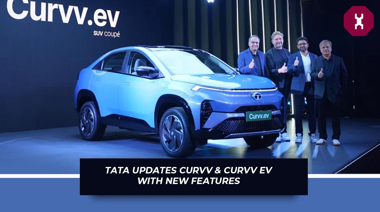 Tata updates Curvv & Curvv EV with new features
