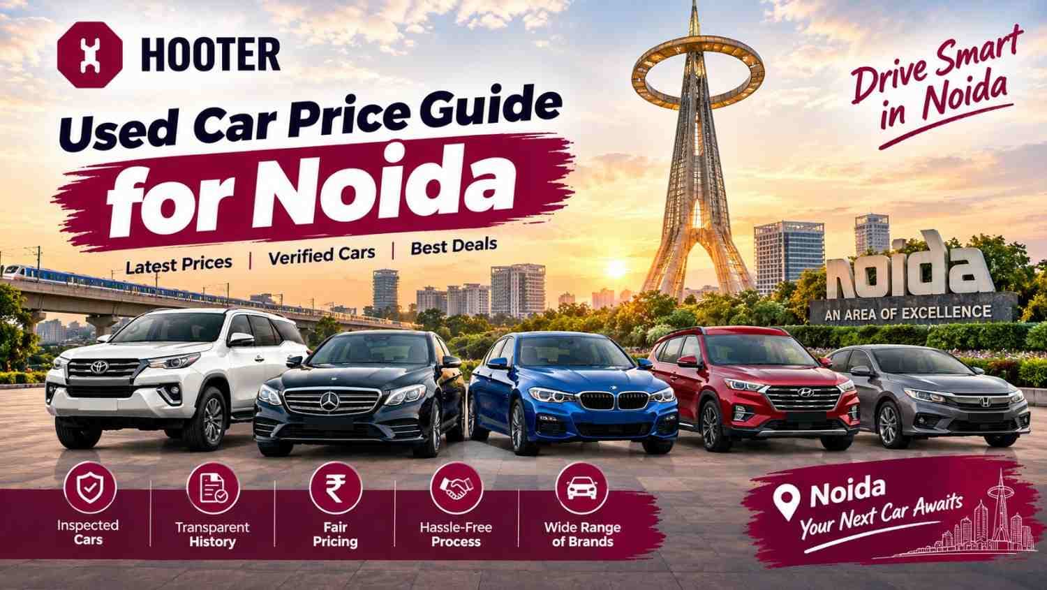 Used Car Price Guide for Noida: What You Should Actually Pay in 2026 | Hooter