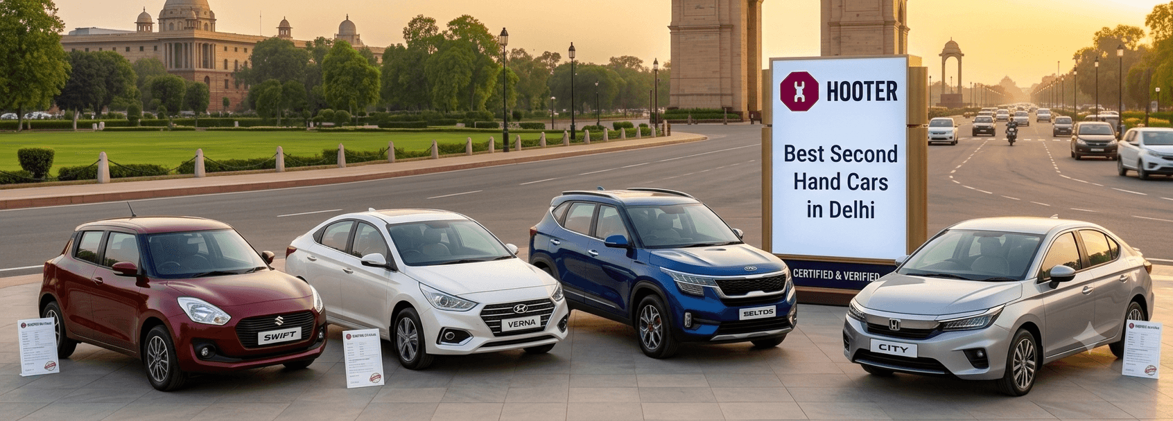 Best Second Hand Cars in Delhi: A Real Buyer's Guide for 2026 | Hooter