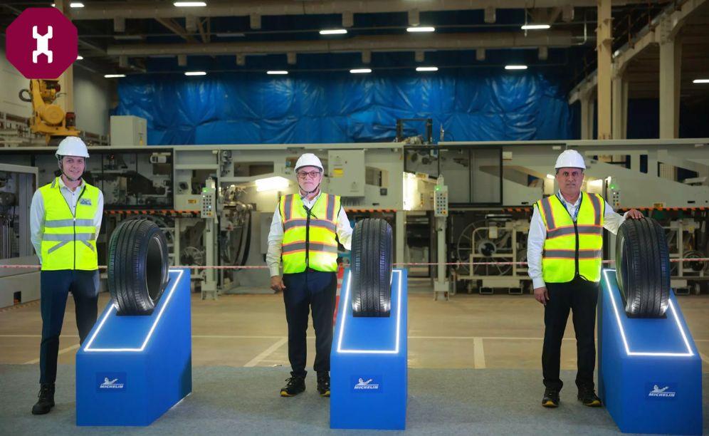 Michelin's Chennai Plant Produces Its Debut Indian-Made Car Tyre