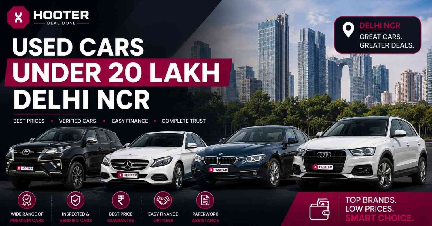 used cars under 20 lakh Delhi NCR | Hooter