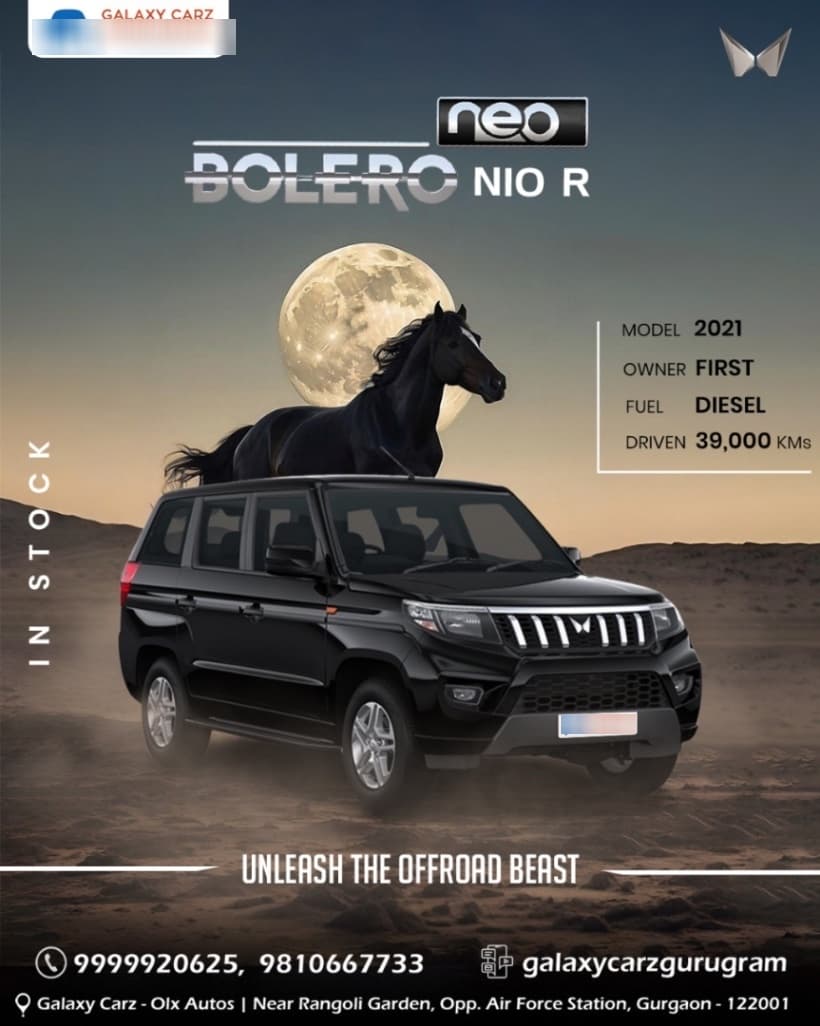 EXTERIOR image for MAHINDRA BOLERO NEO N10 (R)