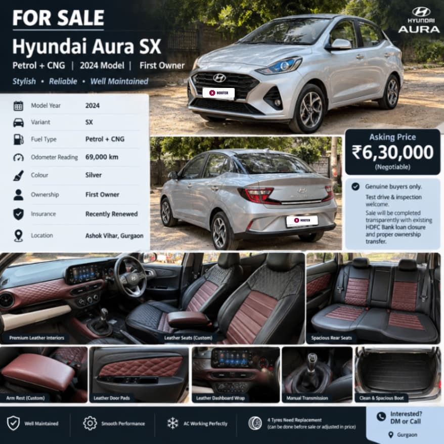 Hyundai Aura | Hooter Hyundai Aura | Hooter