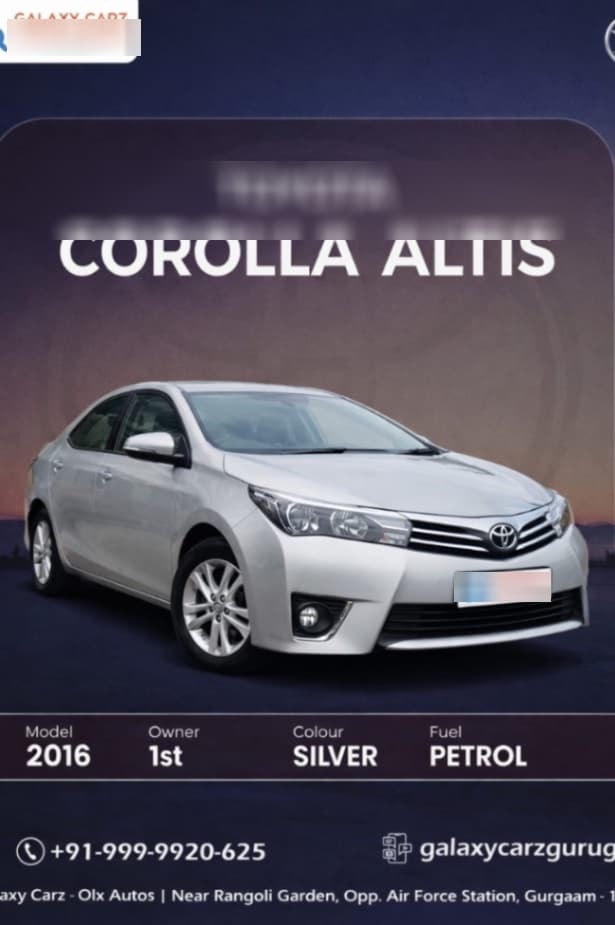 Toyota Corolla Altis | Hooter Toyota Corolla Altis | Hooter
