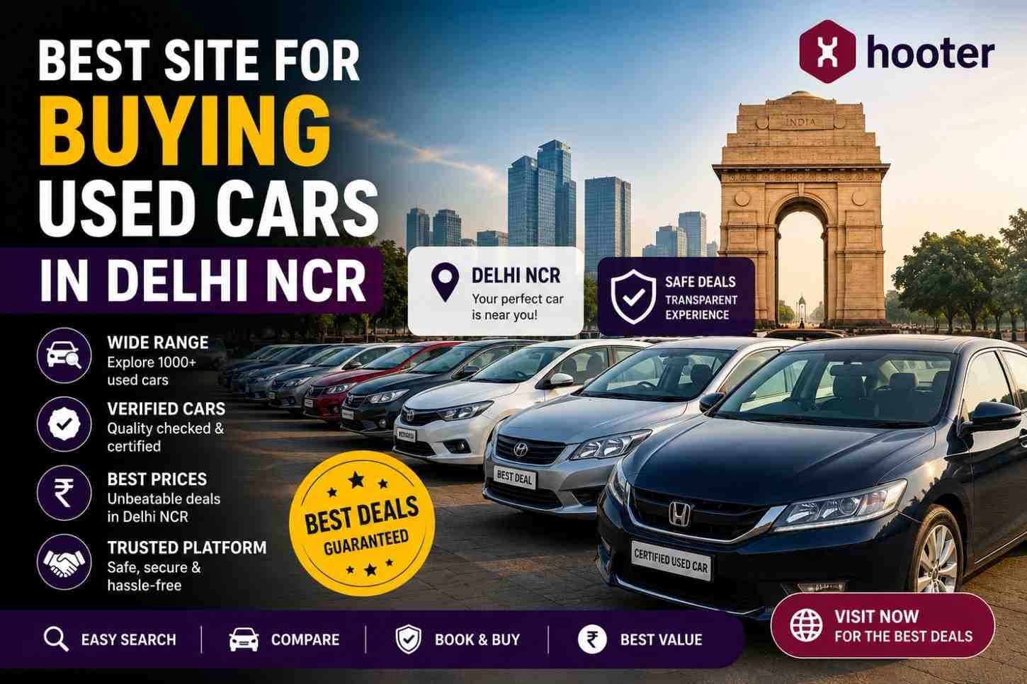 Best Site for Buying Used Cars in Delhi NCR | Hooter Best Site for Buying Used Cars in Delhi NCR | Hooter
