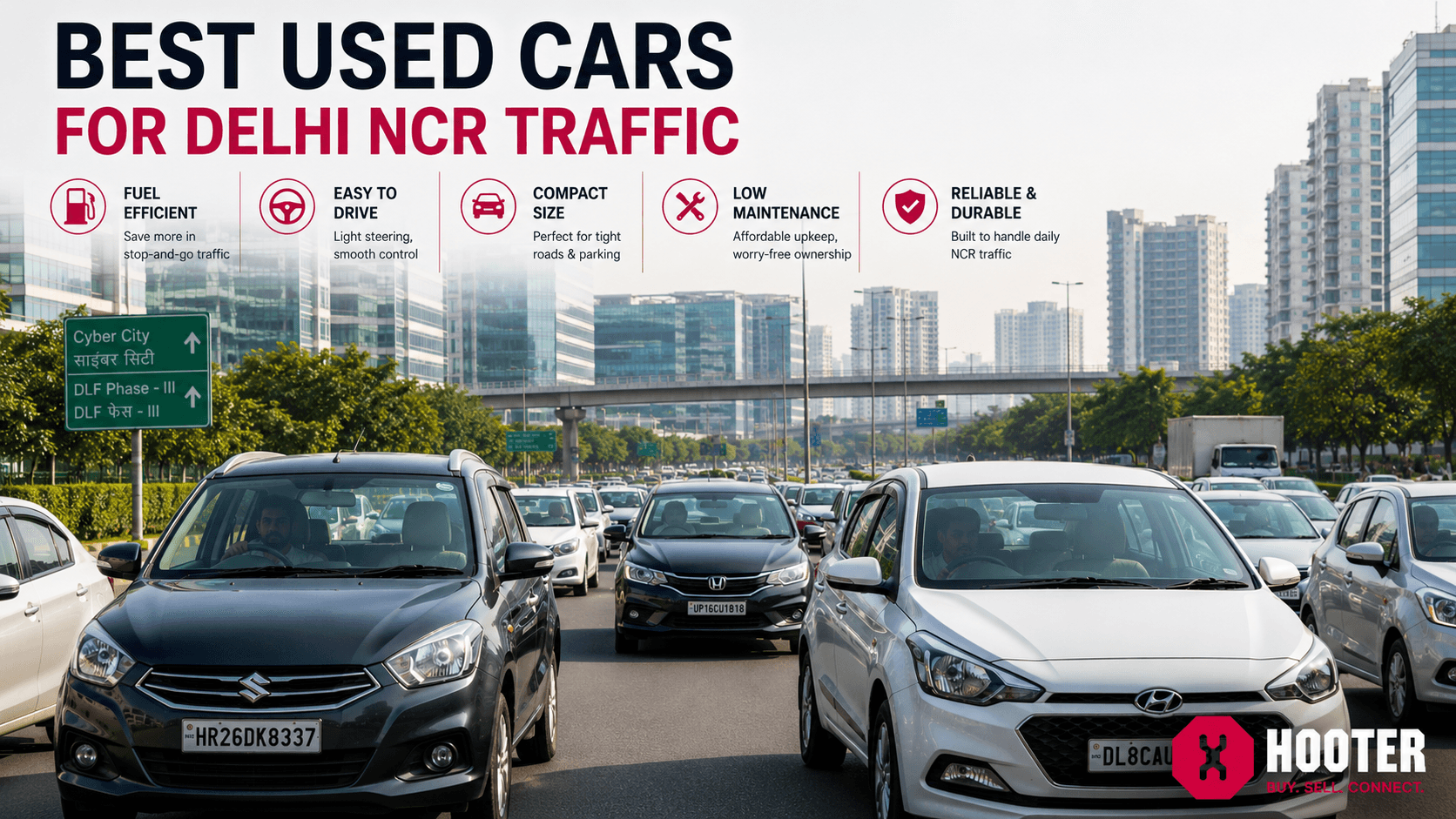 Best Used Cars for Delhi NCR Traffic | Hooter Best Used Cars for Delhi NCR Traffic | Hooter
