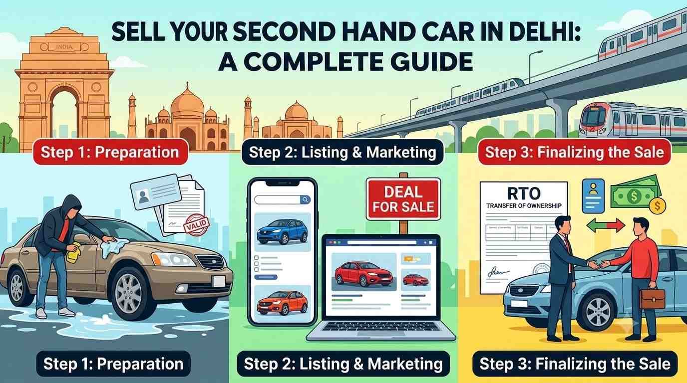 Sell Your Second Hand Car in Delhi | Hooter Sell Your Second Hand Car in Delhi | Hooter