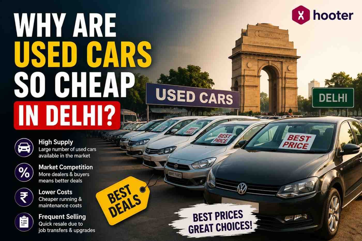 Why are used cars so cheap in Delhi | Hooter Why are used cars so cheap in Delhi | Hooter